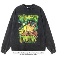 VEGA88 *dpr ian so i danced green* Oversized longsleeve t-shirt | Oversized t-shirt | Washed t-shirt