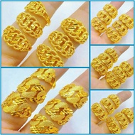 ADA COP 916 (RCE44) EMAS BANGKOK CINCIN COCO KAIT 1 PASIR BERLIAN CUT WANITA DEWASA ADULT COCO RING 