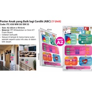 POSTER ANAK YANG BAIK LAGI CERDIK (ABC) 1PCS ITC-030 SIZE A2