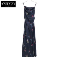 Snidel 25AW 海軍藍 SWFO254186 垂褶窄款吊帶洋裝 1