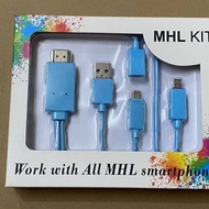 Mobile Phone Same Screen Cable Mobile Phone HDMI Cable MHL to HDMI Video Output Cable Mobile Phone S