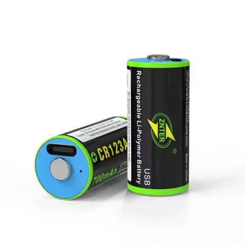 Rechargeable Lithium Battery For CR123A 3V 2CR5 Olympus Nikon Fuji Film Camera