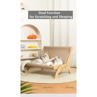 Cat Scratcher Sisal Cat Chair wooden Cat Lounge Chair PetFriendly MultiFunctional Cat Scratcher Cat 