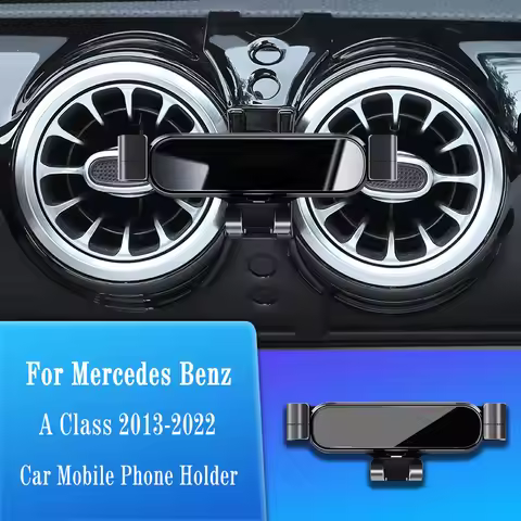 Car Mobile Phone Holder Suport for Mercedess Benz A Class W168 W176 W177 2019-2022 Air Vent Mount St