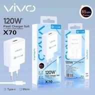 Charger V1*V0 X70 120W fast charging MICRO USB & TYPE-C output 5V=3AOR9V=2A model V2323A-EU - X70
