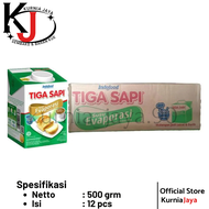 [ INDOFOOD ] Tiga Sapi Evaporasi 500gr