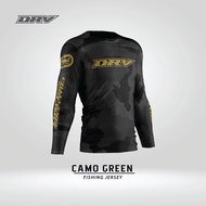 DRAVE Camo Grey Jersey Fishing Apparel