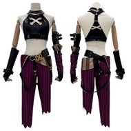 【Ekko hot】 Cosplay  HOLOUN LOL Game Jinx Cosplay Costume Wig Loli Outfit Halloween Christmas Gift Co