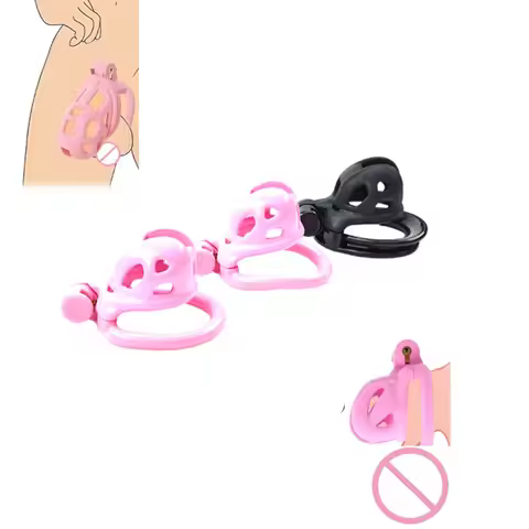 1/2/3 Generation Supper Mine Cobra Male Chastity Device with 4 Ring Cage Chastity Lock