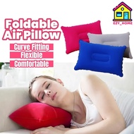 Foldable Air Inflation Pillows Outdoor Travel Portable Air Pillow Sleep Pillow Camping Cushion Campi