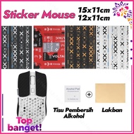 Universal Mouse Grip Tape Anti-Slip Wireless Gaming Mouse Sticker Film DIY Mouse Protector 15x11 / 1
