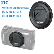 JJC LB-T01 Auto Lens Cap Lens Cover for Olympus tg7 tg6 tg5 tg4 tg3 tg2 tg1 TG-7 TG-6 TG-5 TG-4 TG-