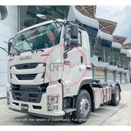 CFS432 ISUZU GIGA C E Series EXR420 EXR 420 LORRY TRUCK Lori Logo Stiker Sticker Vinyl Decal Stripes