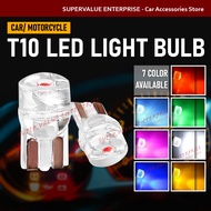 1PCS T10 W5W 12V LED Bulb Car/Motorcycle Interior Light Lampu LED Light Bulb