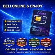 Eastel umobile unlimited data sim jana income