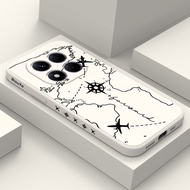 Phone Case For Xiaomi Poco X7 F7 Pro Ultra 5G World Travel Comfortable Feel Cover