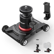 Neewer SD001 / DL400 300 App Motorized Camera Dolly With Ball Head and Phone Clip