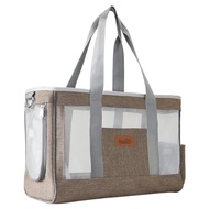 Dog Bag Cat Out Foldable Foldable Pet Bag Cat Bag Two Portable Bag Breathable Small Travel Car E2B9