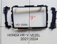 หน้ากากวิทยุ HONDA HR-V VEZEL ปี 2021- 2024 สำหรับเปลี่ยนจอ Android 9"