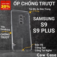 Samsung S9 plus, S9+, S9 Cowcase anti-slip case | SS galaxy flexible phone case protects Samsung pho