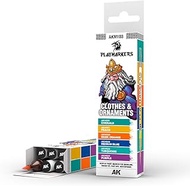AK PLAYMARKERS AKM103 CLOTHES & ORNAMENTS SET (6x)