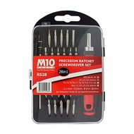 M10 Precision Ratchet Screwdriver Set (RS28)