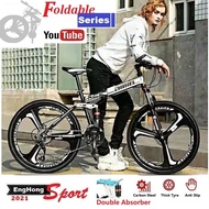 AMIN Basikal Lipat, AMIN FOLDING Bike /AMIN Foldable Bike,26inch mountain bike (Aluminium Rim), 2022 Foldable Bicycle