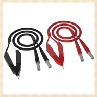[1fnejakblh.ph] Kelvin Test  Lead Bottom Resistance 4-Wire 4mm Lantern Plug Clip Orichalum Plating K