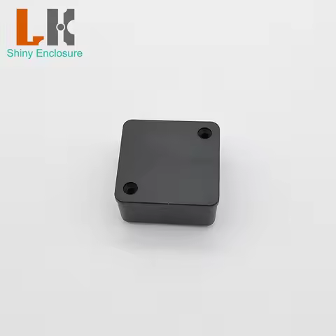 Black ABS Plastic Project Box Storage Shell 41x41x20mm Housing Instrument Case Enclosure Control Box