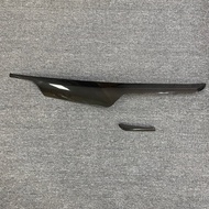 2pcs Dry Carbon Fiber Car Center Console Dashboard Panel Cover Trim For BMW 5 Series G30 G32 G38 F90