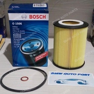 MESIN Engine oil filter bmw M52, M54, E39, E36, X5, E46, X3 Bosch Brand - MANN FILTER