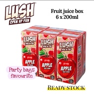 AIR KOTAK 6 x 200ml, JUS APPLE, GUAVA, MANGO