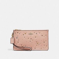 COACH CROSBY CLUTCH NUDE PINK