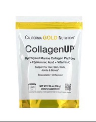 California Gold Nutrition CollagenUP 膠原蛋白肽 + 透明質酸 + 維生素 C 206 克