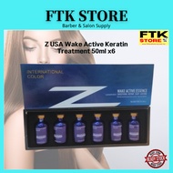 Z USA Wake Active Keratin Treatment 50ml x6