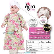 Baju Kurung Ayra [Cotton Untuk Baby]