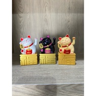 Lucky cat Solar / Chinese Lucky cat Display / Lucky cat Maneki Neko Lucky Solar