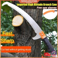 Gergaji Pokok Dahan High Branch Pruning Saw Heavy Duty gergaji kayu Garden Tree Cutter Saw with Rod锯