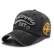 Latest Modern Ripped NY Motif Baseball Cap, vintage Ripped NY Cap, Men's Cap Wanita