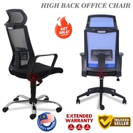 Mesh Office Chair / High Back Chair / Office Furniture / Kerusi Pejabat / Kerusi Office / Kerusi Mes