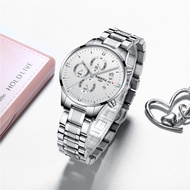 NIBOSI Top Luxury Ladies Watches Fashion Waterproof Chronograph Bracelet Watches for Women Quartz Wristwatch Relógio Feminino