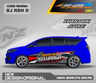 BJ 2887-DECAL STICKER MOBIL KARAKTER-STIKER BODY MOBIL JAZZ BRIO SIGRA YARIS-STIKER UPDATE THAILOOK