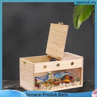 Pet Wood Parakeet Budgie Cockatiel Breeding Nesting Bird Avery Cage Box ZG