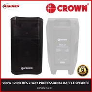 Crown PLX 12 Speaker / 2 - Way Professional Baffle / 12inch Speaker / 900W / Original Crown