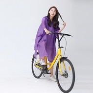 Transparent Windproof Bicycle Motorcycle Raincoat Woman Rain Poncho Impermeable EVA Hiking Raincoats For Man