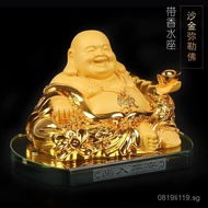 High-end Car Maitreya Buddha Premium Direct Supply Car Interior Dashboard Ornament Amulet for Men Sa