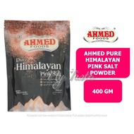 AHMED Pure Himalayan Pink Salt Powder 400gm / Garam Himalaya Pink