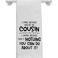 Cousin Kitchen Hand Towels Cousin Gifts Cousin Gifts Women Cousin Dish Towel 16X24 Cousin Birthday G