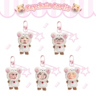 Cortis Keychain members, ver3 chibi bear combined with many accessories