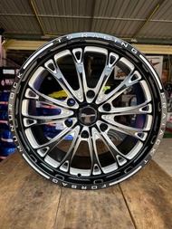 T9_Racing V_Series 18”_8.5_6รู139.7_offset 25 (1ชุด=4วง) แถมฟรี น๊อตสี_จุ๊บยาง
